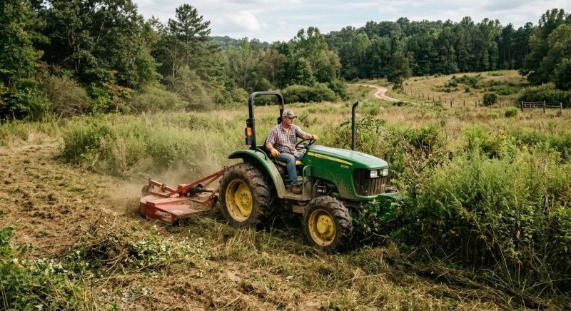 Bush Hog Mowing in Prince Georges County, MD